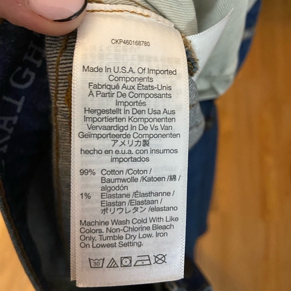 NWT Madewell Vintage Straight Jean in size 30 X 32 - Picture 10 of 11